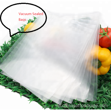 Makanan Clear Vacuum Sealed Bag untuk Pembungkusan Kacang